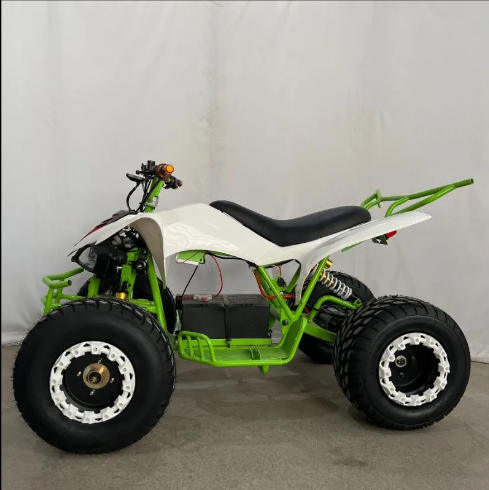 Véhicule utilitaire tout-terrain électrique 72V 2000W, marque chinoise, roue de 10 pouces, entraînement par arbre, certifié CE