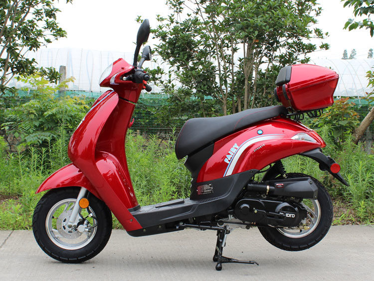 Type horizontal cylindre simple de scooteur adulte de la vitesse 50cc de CVT à refroidissement par air