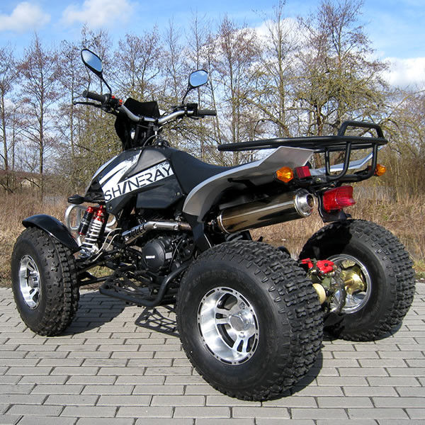 jeunesse de la course 348cc 4 emballant les freins 1x arrière avant hydrauliques de freins à disque d'ATV 2x