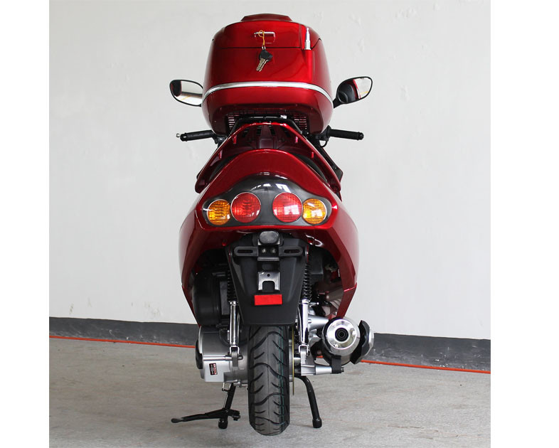 300cc 1 disque frais liquide d'avant de commande par courroie de scooteur adulte de course du cylindre 4/disque d'arrière