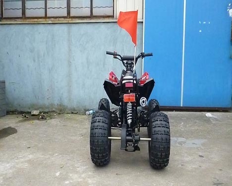 Jeunesse électrique de début emballant la batterie avant du frein à disque d'arrière de frein à tambour d'ATV 12V 4AH