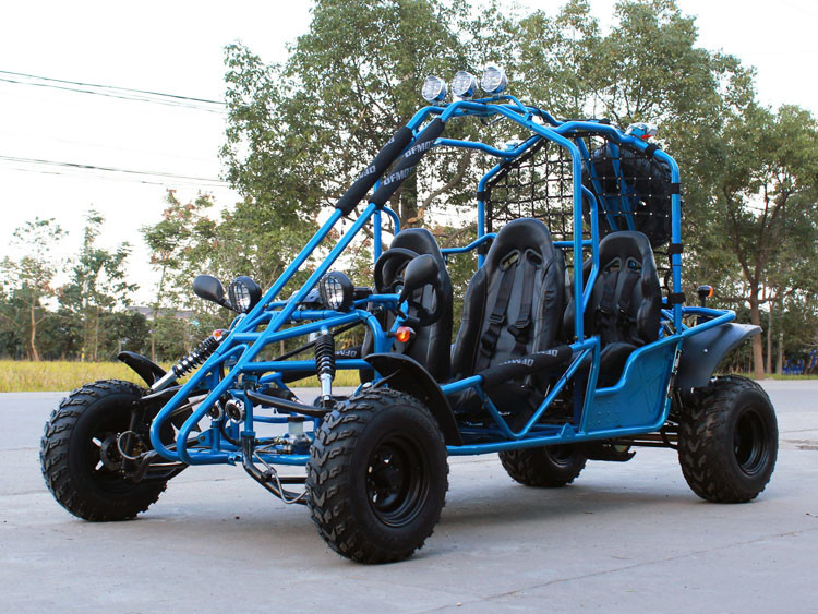 Le type horizontal Off Road adulte de cylindre simple vont capacité de carburant de Seater 10L du kart 4