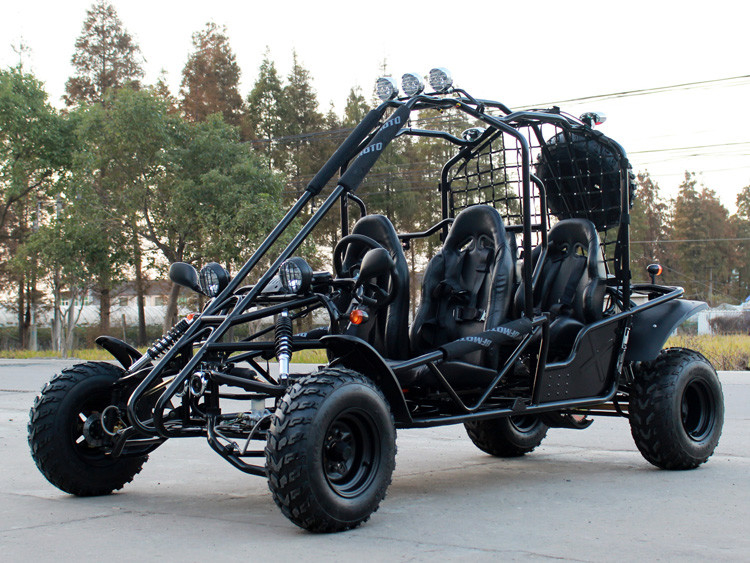 Le type horizontal Off Road adulte de cylindre simple vont capacité de carburant de Seater 10L du kart 4