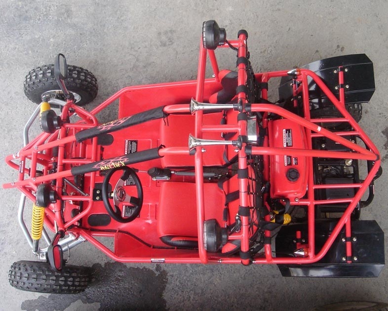 De grande taille disparaissent le kart 150CC avec des erreurs avec le frein de pied électrique refroidi par air de début de CVT