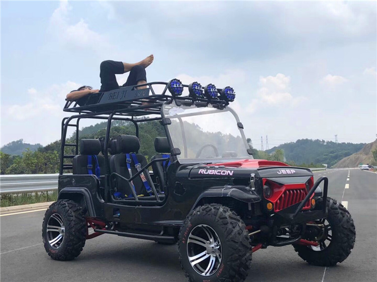4 sièges vont kart la jeep adulte qu'avec des erreurs de Toyota vont le kart 300cc avec la transmission automatique