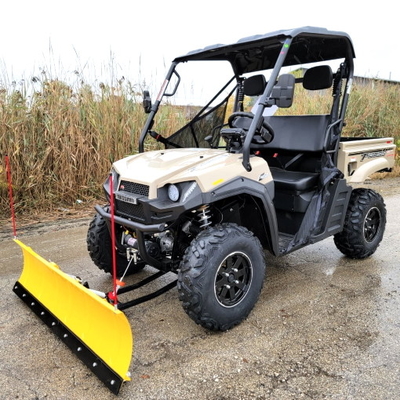 400cc 4x4 UTV 2 Seater avec le véhicule utilitaire 25.5HP 2WD/4WD du chariot de golf de gaz de chasse-neige ATV